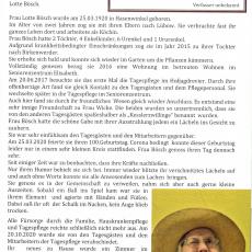 Nachruf Lotte Bösch