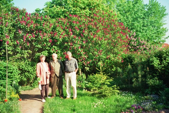 Besuch aus Hamburg_ Tante Paulines Tochter Edith mit Werner02