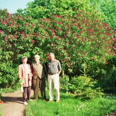 Besuch aus Hamburg_ Tante Paulines Tochter Edith mit Werner02